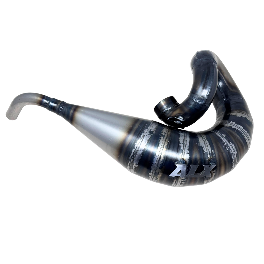Exhaust pipe on a white background