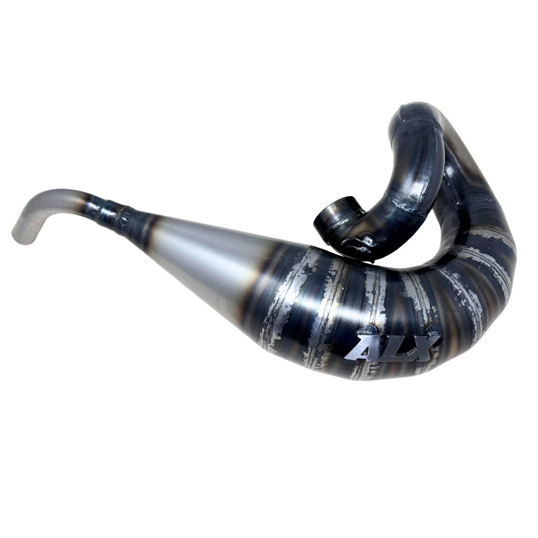 Exhaust pipe on a white background