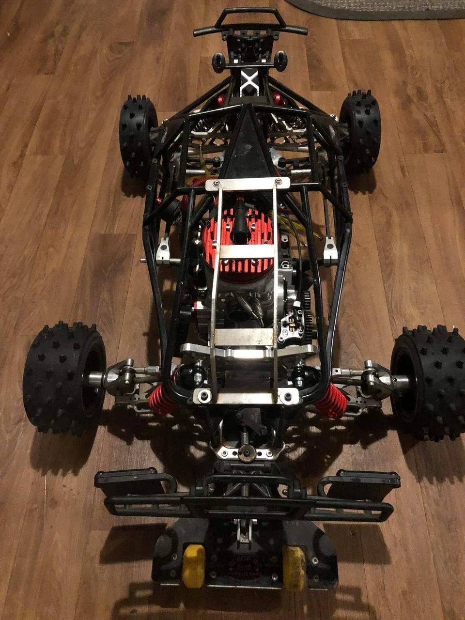 ALX Stainless Baja Basher Bar Team Chase Cage - Big Bore engine protector