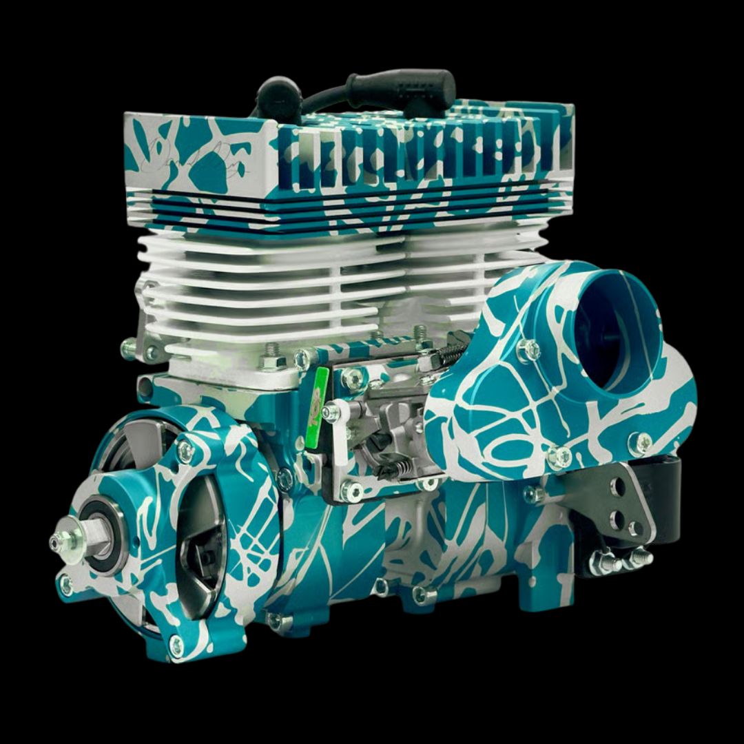 ALX Twin 80cc Baja Full Kit – ALX RC Engines