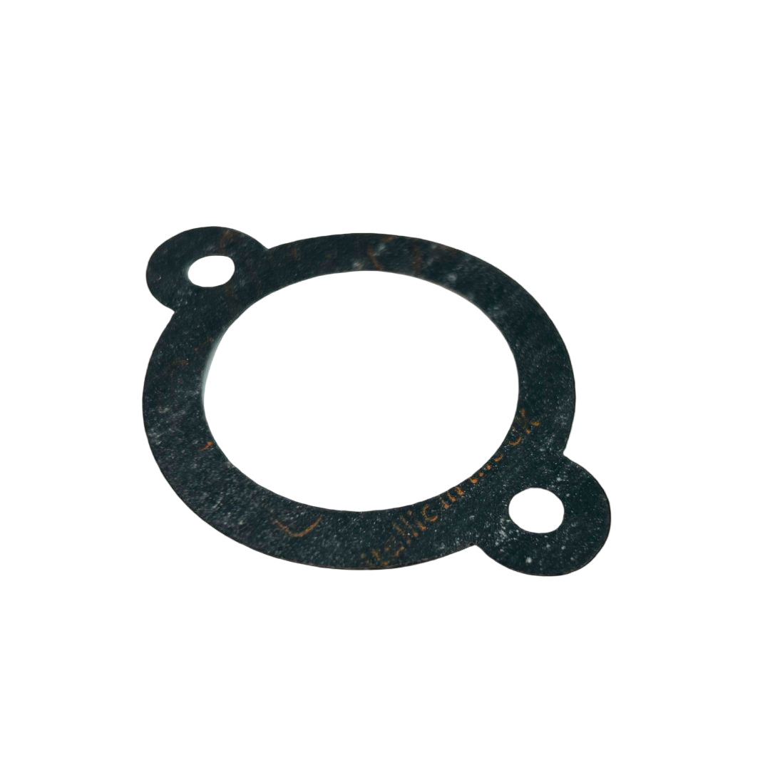 Round gasket on a black background